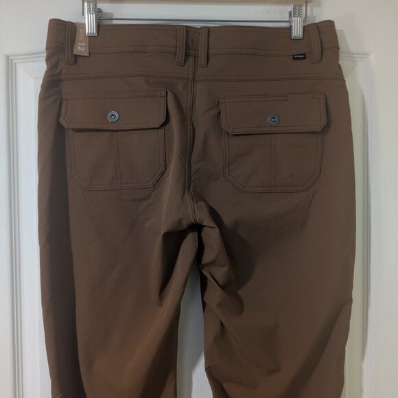 prAna | Halle AT Straight Pant In Sepia - Picture 13 of 16